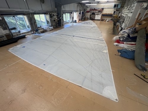 First main mainsail sail - first,