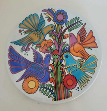 Villeroy & Boch Acapulco Tea / Side Plate All Over Design Blue Backstamp