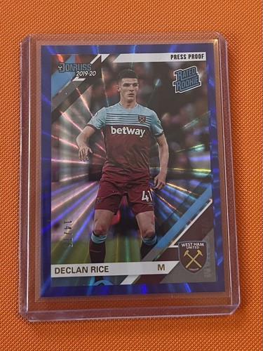 2019 donruss declan rice - 2019-20,