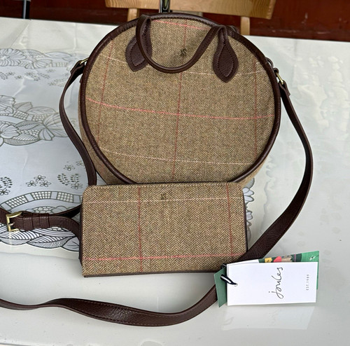 Joules brown beige tweed - joules,