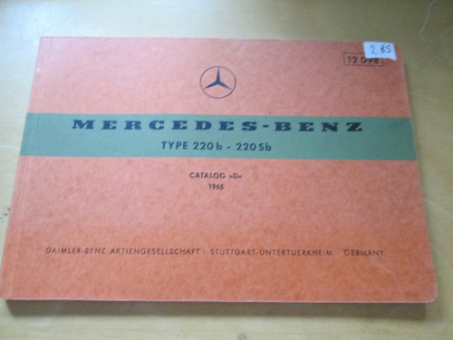 Spare parts catalogue - , mercedes