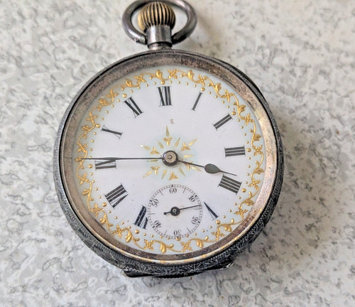 Vintage pocket watch - vintage,