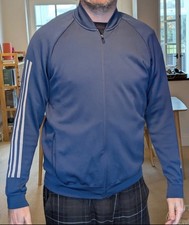 Adidas Men's Zip-through Track