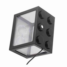 Decorative Mini Aquarium USB LED Light Lamp Fish Tank Box Office Tea Table