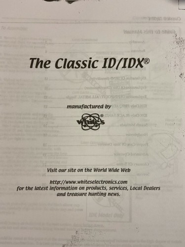 Classic idx whites - id,