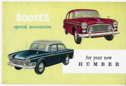 Humber hawk super - humber, snipe