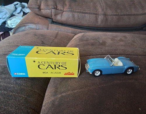 Corgi century cars mg mga - corgi, a