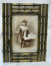 Unusual Gilt Metal Bamboo