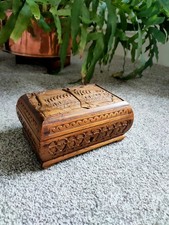 Carved Oriental Vintage Wooden