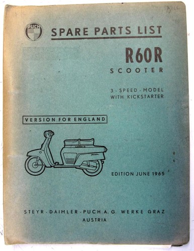 Puch r60r scooter speed - 3,