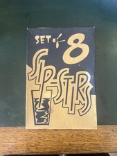 Vintage Cocktail Swizzle Stick/Drink Stirrer  "Set of 8 Sip-Stirs"