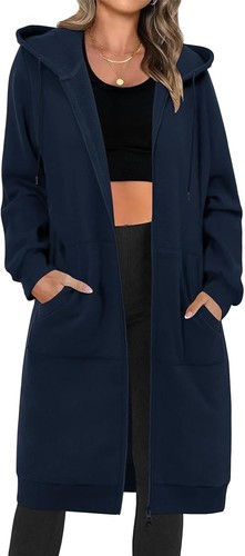 Tuopuda womens zip - zip, long