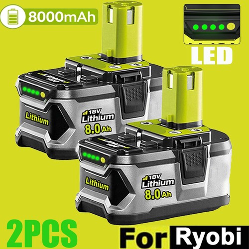 Pack 0ah for ryobi - 2, 8.0ah