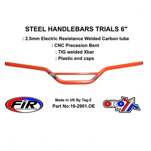 Steel handlebars trials - steel,