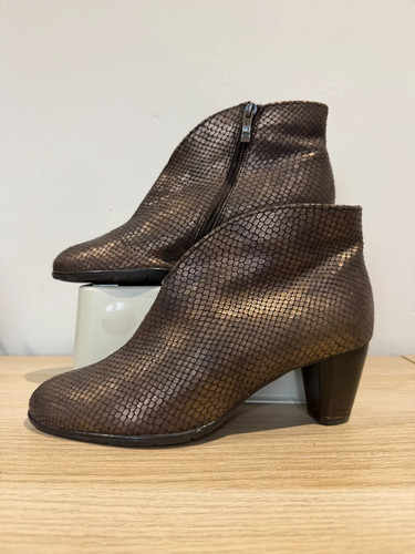 Ara ankle boots brown - ara, bronze