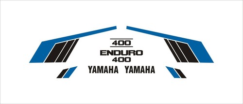 Yamaha dt400 1980 decal kit - decal,