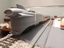 Atomic Train Concept Model Model Railway Body in HO, OO and O scales