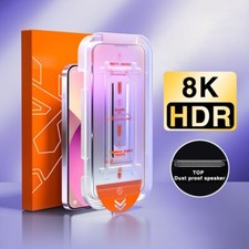 Screen Protector For iPhone 12 13 14 15 16 17 PRO MAX Full Cover Tempered Glass