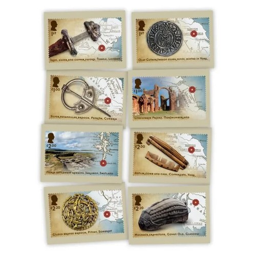 Viking britain phq - viking, stamp