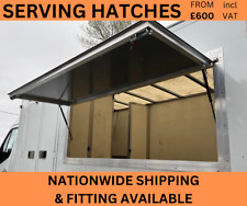 Catering Serving Hatch Concession Window Opening for food truck trailer van cart