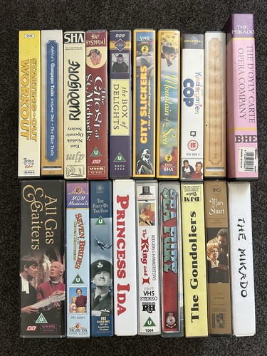 Mixed vhs bundle tapes - bundle, 20