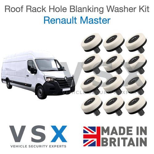Van roof rack - roof, hole