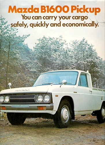 Mazda b1600 pick 1975 - mazda, 1975-1976