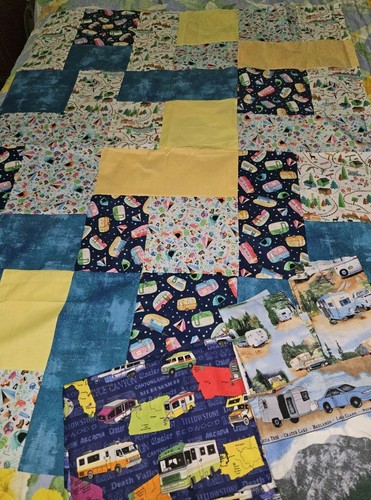 Unfin road trip quilt - unfin,