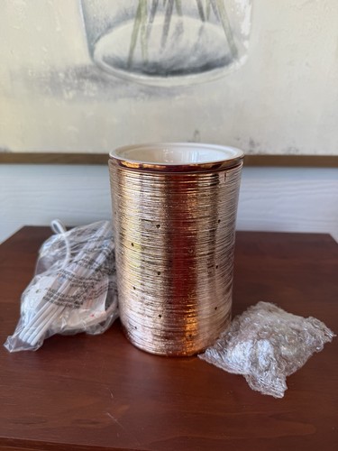 Scentsy etched core rose gold - core,