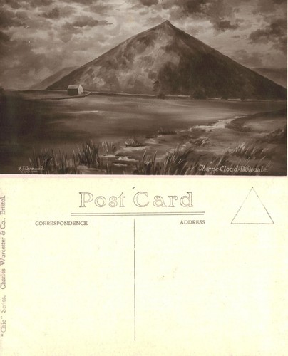 Vintage postcard thorpe - vintage,