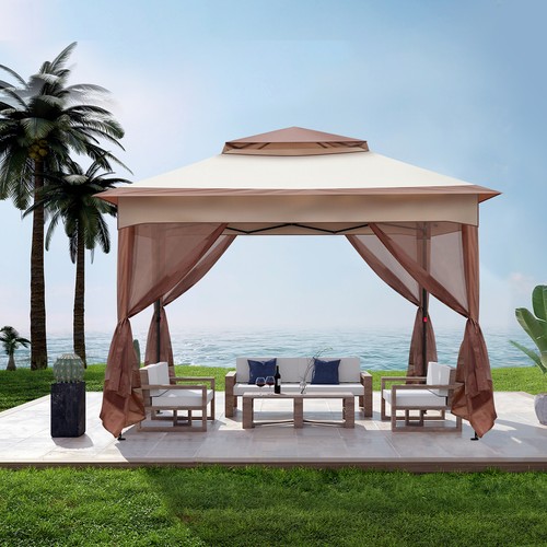 New metal garden gazebo - new,