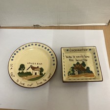 Motto Ware pin dishes 