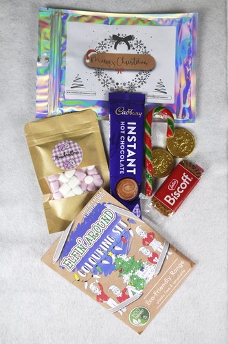 Christmas eve filled pouch - christmas,