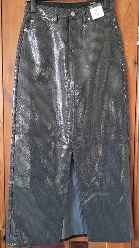 Marks and spencer long denim - marks,