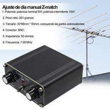 Qrp manual antenna tuner - manual,