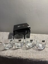 Bohemia Cristal Whisky Glass Set Of 4 - Bar Selection, Boxed