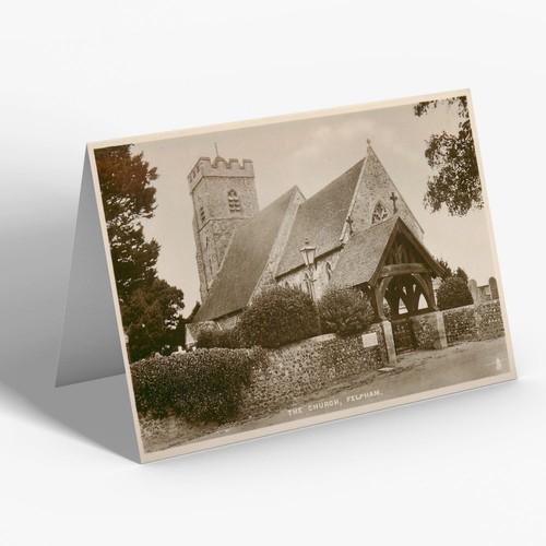 Greeting card vintage - card, sussex