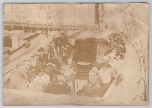 C1920s yacht photo sailing - yacht,