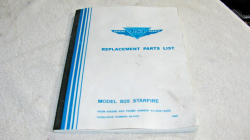 1969 bsa replacement parts - bsa,