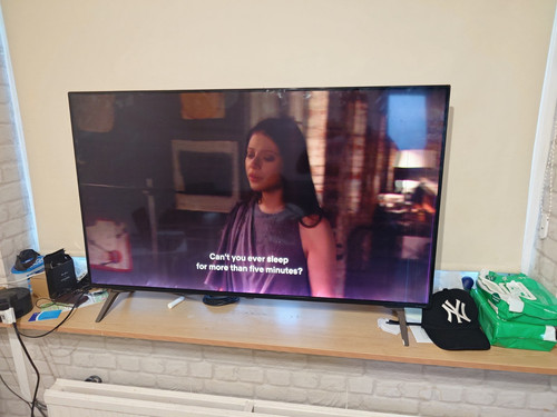 Smart with remote and - smart, tv,