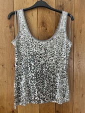 Monsoon Women's Silver Sequin
