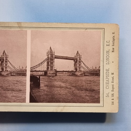 London stereoview c1895 - london,