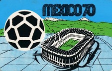 POSTCARD - MEXICO WORLD CUP