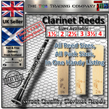 Clarinet Reeds - B Flat - Size