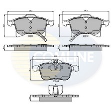 Brake Pads Set For Opel Corsa