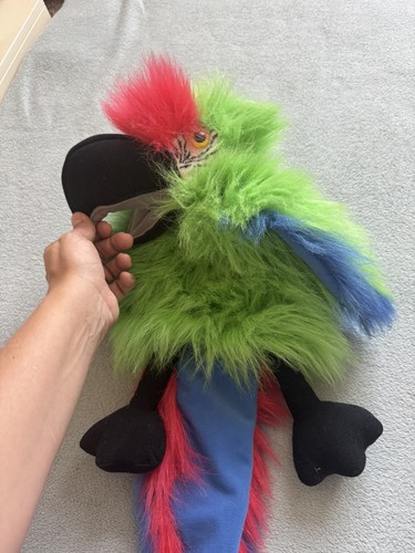 Parrot hand puppet - parrot,