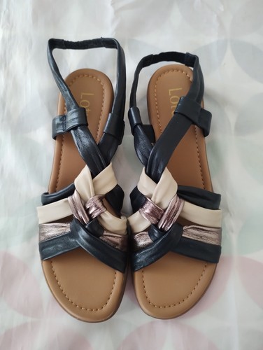 Lotus ember low wedge leather - lotus,