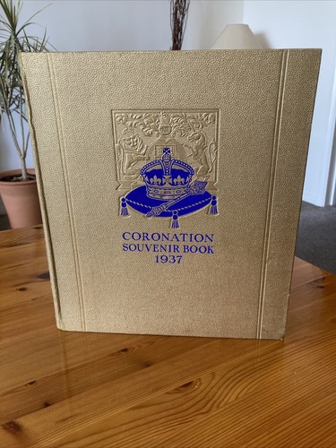 Coronation souvenir book - book, 1937