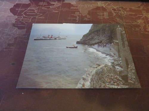 Postcard the paddle steamer - paddle,