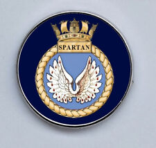 HMS Spartan Royal Navy Lapel Pin Badge